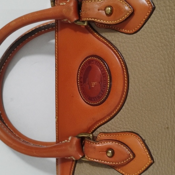 Dooney and Bourke Leather Satchel - Picture 2 of 15